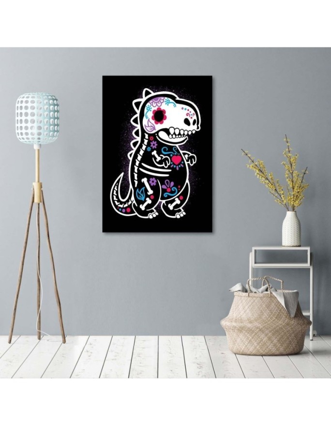 Canvas prints for a teenager's room - Dinosaur Noemi Fadda | FEEBY