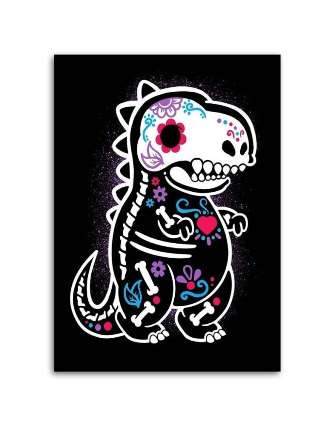 Canvas prints for a teenager's room - Dinosaur Noemi Fadda | FEEBY