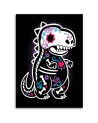 Canvas prints for a teenager's room - Dinosaur Noemi Fadda | FEEBY