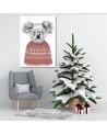 Canvas prints - Koala bear in Christmas jumper Balazs Solti | FEEBY