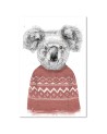 Canvas prints - Koala bear in Christmas jumper Balazs Solti | FEEBY