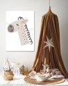 Canvas prints for children's room - Boho horse for children | FEEBY