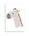 Canvas prints for children's room - Boho horse for children | FEEBY
