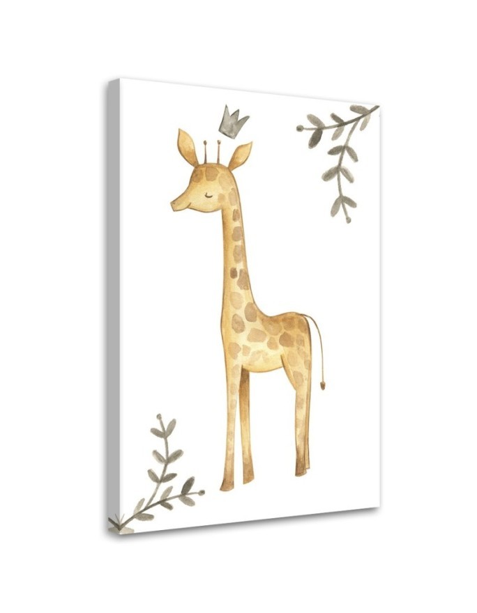 Canvas prints for children's room - Giraffe For children | FEEBY