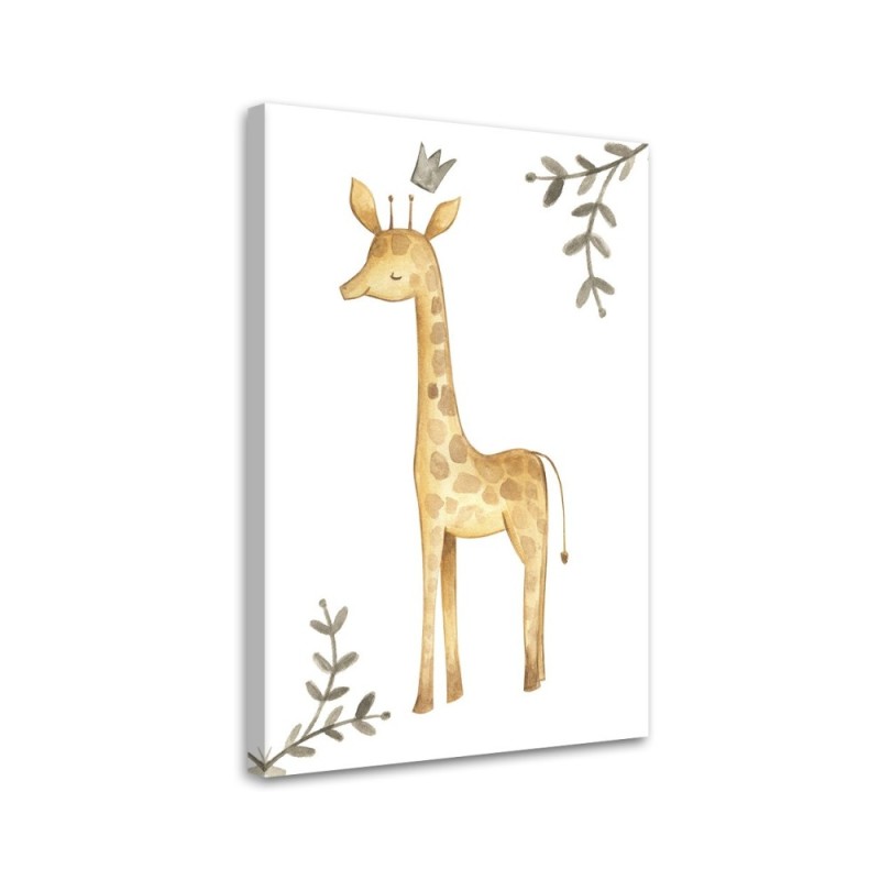 Canvas prints for children's room - Giraffe For children | FEEBY