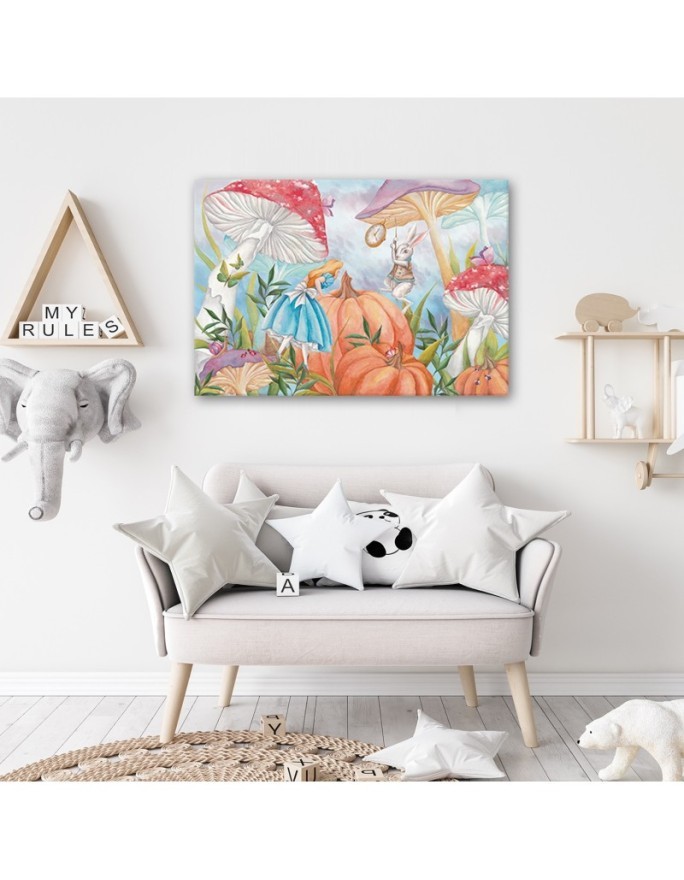 Canvas prints for a girl - Little Alice in Wonderland | FEEBY