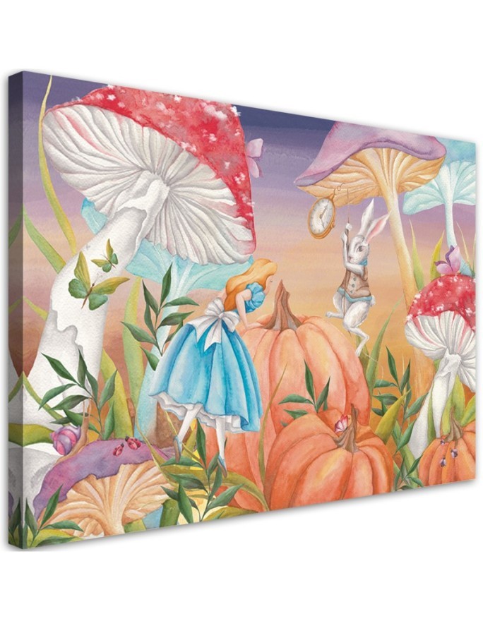 Canvas prints for Kids room- Little Alice in Wonderland | FEEBY