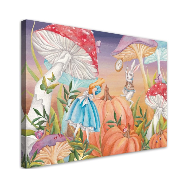 Canvas prints for Kids room- Little Alice in Wonderland | FEEBY
