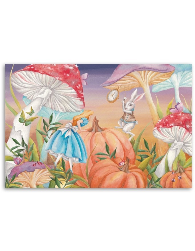 Canvas prints for Kids room- Little Alice in Wonderland | FEEBY