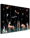 Canvas prints for children - Forest animals deer bear fox | FEEBY