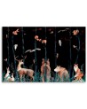 Canvas prints for children - Forest animals deer bear fox | FEEBY