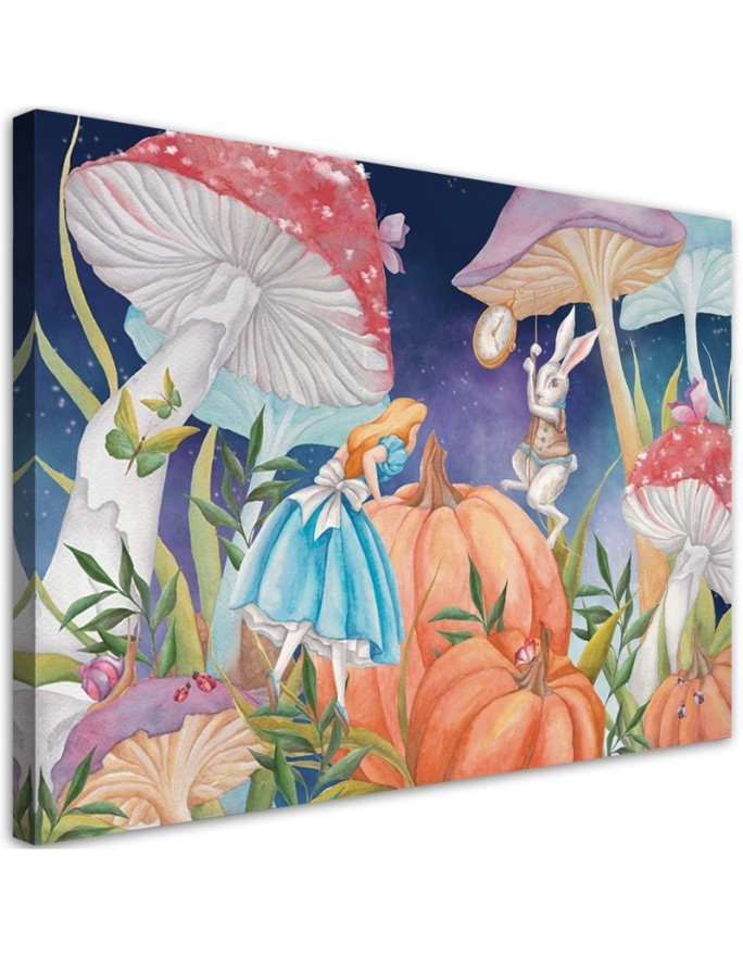 Canvas prints for girls - Little Alice in Wonderland | FEEBY