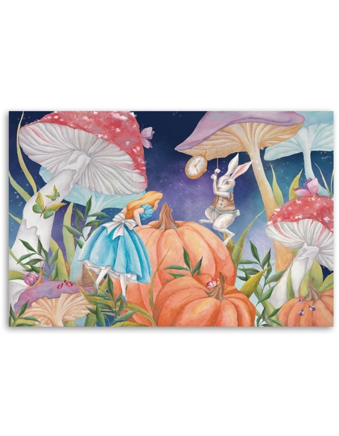 Canvas prints for girls - Little Alice in Wonderland | FEEBY
