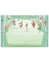 Canvas prints for children's room - Circus acrobats | FEEBY