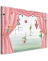 Canvas prints for Kids Room - Circus acrobats | FEEBY