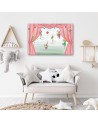 Canvas prints for Kids Room - Circus acrobats | FEEBY