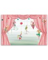 Canvas prints for Kids Room - Circus acrobats | FEEBY