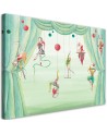 Canvas prints for children's room - Circus acrobats | FEEBY