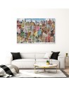 Modern painting for children -Jolly city | FEEBY