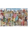 Modern painting for children -Jolly city | FEEBY