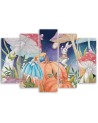 Children's room picture 5-part - Little Alice in the wonderland | FEEBY