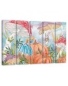 Children's Canvas painting five-part - Little Alice in Wonderland | FEEBY