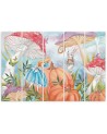 Children's Canvas painting five-part - Little Alice in Wonderland | FEEBY
