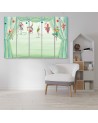 Children's room Canvas painting 5 parts - Circus acrobats | FEEBY