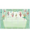 Children's room Canvas painting 5 parts - Circus acrobats | FEEBY