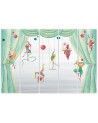 Canvas print for children's room 5 parts - Acrobats circus | FEEBY