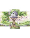 Children's picture - White rabbits tree house | FEEBY