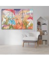 Painting for a child triptych - Little Alice in Wonderland | FEEBY