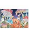 Painting for children triptych - Little Alice in Wonderland | FEEBY