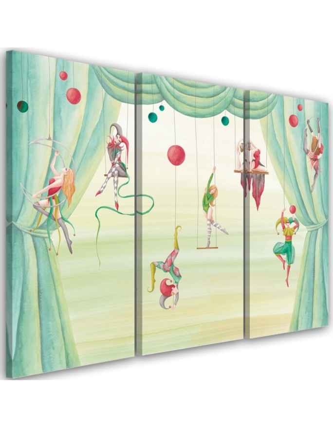 Canvas print Circus acrobat...