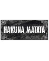 Canvas prints for teenagers panoramic - Hakuna Matata lettering The Lion King | FEEBY