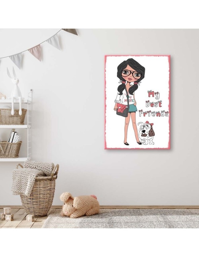 Canvas prints for youth room - Best friends | FEEBY