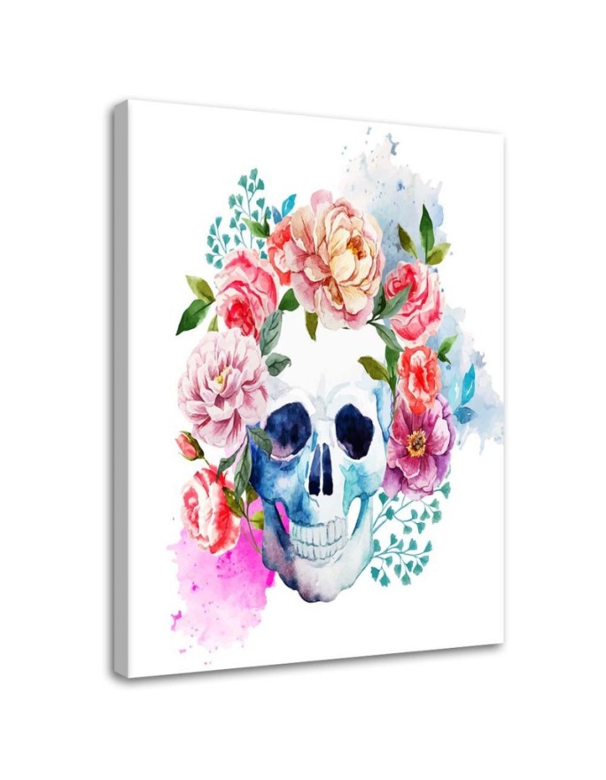 Canvas print Painted skull...