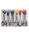 Pop art Canvas painting for wall - Brushes with coloured paint | FEEBY