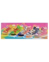 Panoramic canvas painting - Colourful trainers | FEEBY