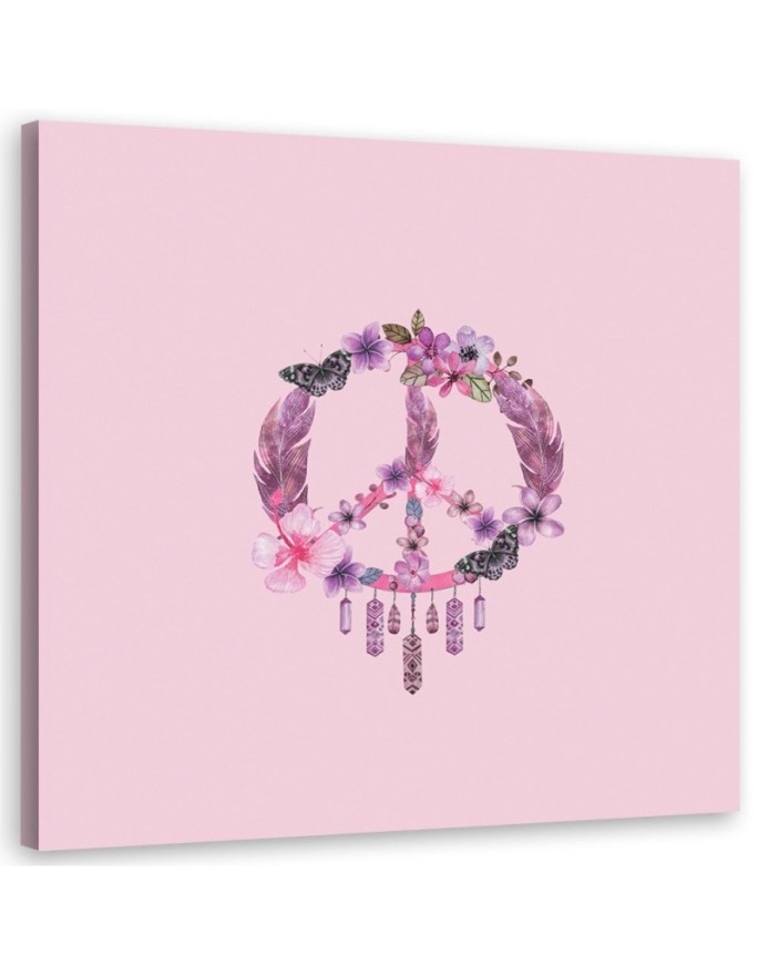 Canvas print Small pink...