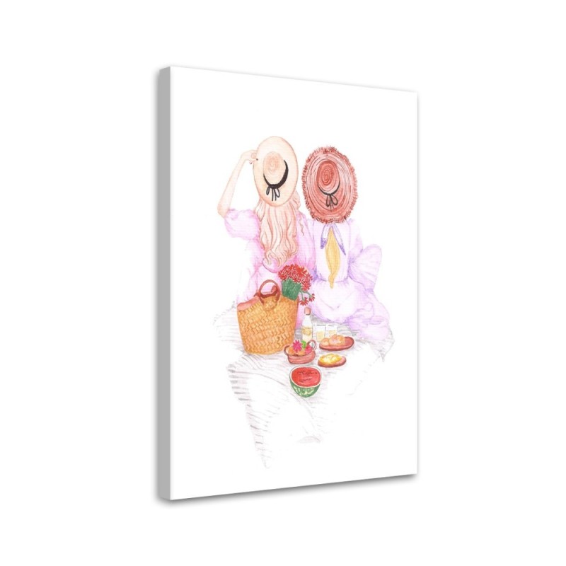 Canvas prints for teenage girl's room - Gisifraga's meeting of friends | FEEBY