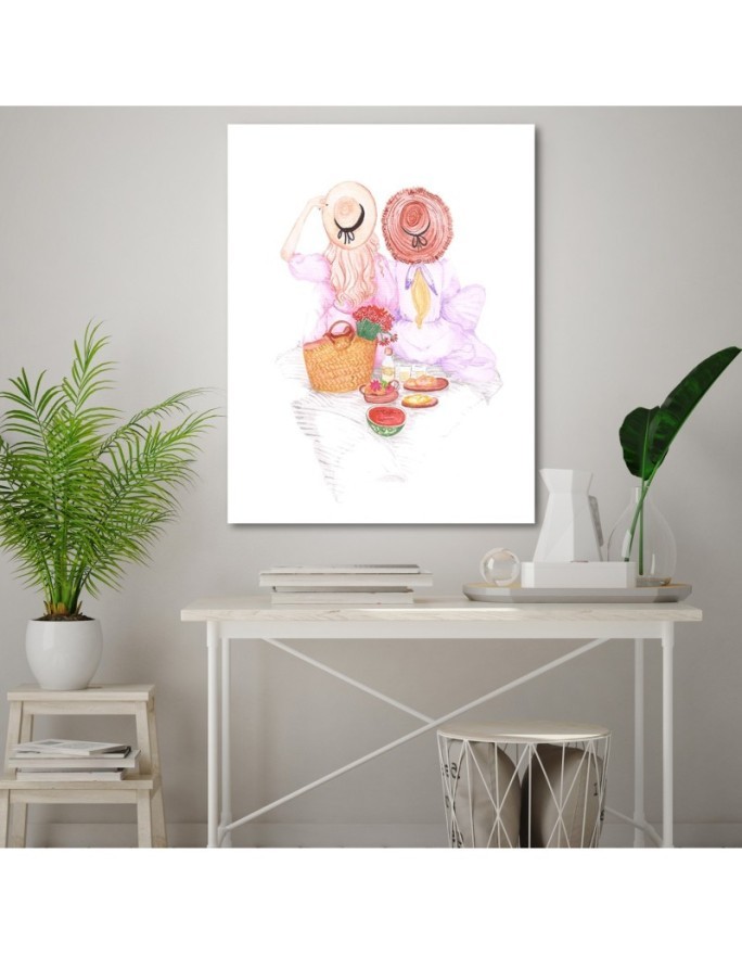 Canvas prints for teenage girl's room - Gisifraga's meeting of friends | FEEBY