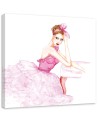 Canvas painting for a teenage girl - Ballerina Gisifraga | FEEBY
