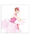 Canvas painting for a teenage girl - Ballerina Gisifraga | FEEBY