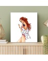 Canvas prints for a teenage girl - Girl on the beach Gisifraga | FEEBY