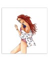 Canvas prints for a teenage girl - Girl on the beach Gisifraga | FEEBY