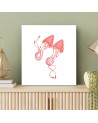 Canvas prints for teenage girls' room - Ballerinas Gisifraga | FEEBY