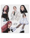 Teenage room wall art painting - Feminine look Vivian Arty | FEEBY