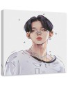 Decorative Canvas painting for teenage girls - Fashionable teenager Vivian Arty | FEEBY