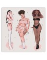 Canvas print for teenage girls - Girls Vivian Arty | FEEBY